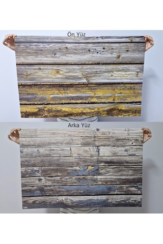 Ürün , Yemek , Reklam Vb. Çekimleri İçin 57x87cm Çift Taraflı Backdrop Fotograf Zemini Fonu No.14