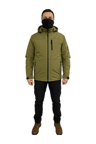 Mysia Outdoor Haki Soft Shell Mont İçi Polarlı Haki