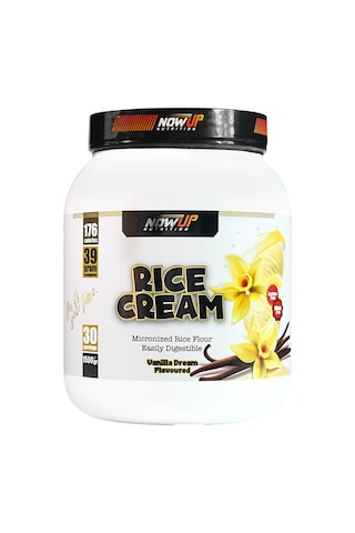 Rice Cream - Vanilla Dream: Vanilya Aromalı Pirinç Kreması 1500gr, 30 Porsiyon
