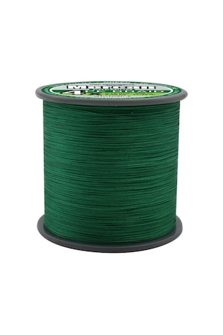 Mercan Pe Örgü Premium 4X İp 500 M Yeşil Misina