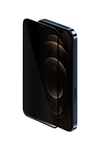 Buff Apple Uyumlu iPhone 12 Pro Max 5D Privacy Ekran Koruyucu