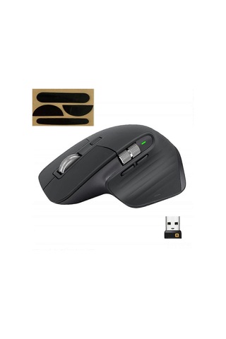 Yunboo 2 Paket Logitech Mx Master 2s/3 Mouse Ayak Protezi - Ultra Yumuşak, Yüksek Dayanıklı Polimer Kaydırma Paspası Lazer
