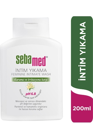 Sebamed İntim Menapoz Likit 200ml Ph6.8 3 Lü Set