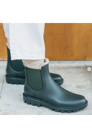 Igor Rock Borreguito Kaki Haki Kürklü Kadın Bot W10320-042 Haki