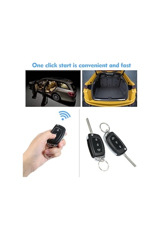 Pazly Universal Araç Kapı Kilidi Bagaj Açma Anahtarsız Giriş Kiliti K14036