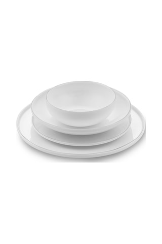 Jumbo Belle Platin 55 Parça 12 Kişilik Yemek Takımı Platin