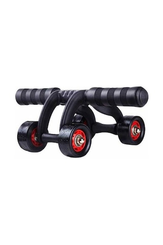 Dört Tekerlekli Egzersiz Fitnes Aleti Kol ve Karın Kasları İçin