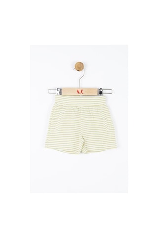 Nk Kids Kız Bebek Cremo Şort 56606 Ekru-yeşil Ekru - Yeşil