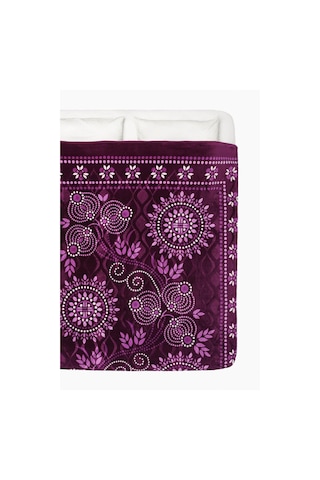 Sarar Battaniye Sarar Çift Kişilik Battaniye Mürdüm