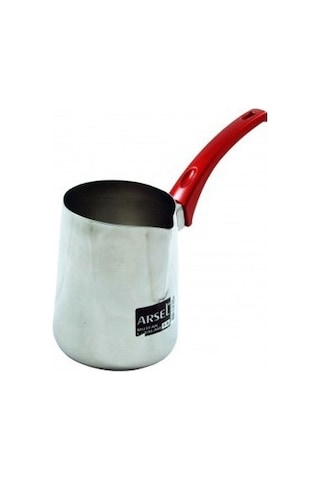 Arsel Çelik Cezve Süt Cezvesi 1 Lt