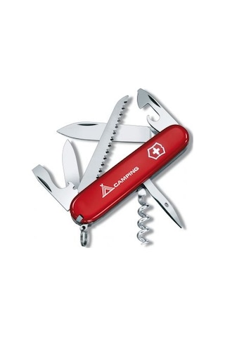 Victorinox 1.3613.71 Camper Kamp Çakı Camping Kırmızı