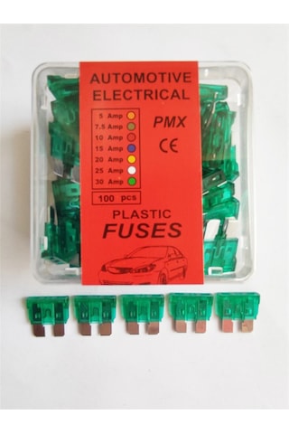 Replax 30 Amper Yassı Bıçak Sigorta 100'lü Paket