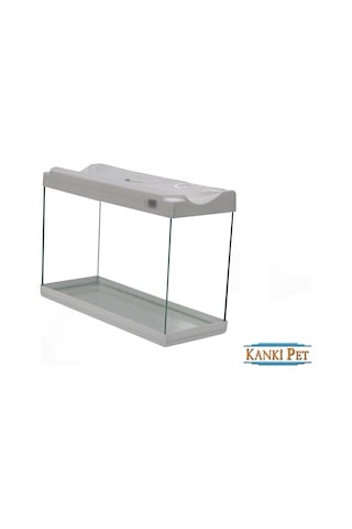 Kanki Pet KP5018 Renkli Kapak Akvaryum Siyah