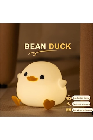 Pkkp Çocuklar İçin Gece Lambası, Dodo Duck Kawaii Gece Lambası,