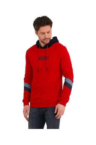 Adams Existence Baskılı Kapüşonlu Erkek Sweatshirt