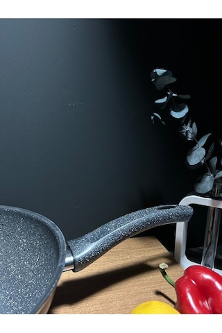 Granit Wok Tava 28 Cm-9059805347767