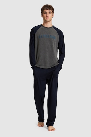 U.S. Polo Assn. Erkek Lacivert Pijama Takımı 50333259-vr033