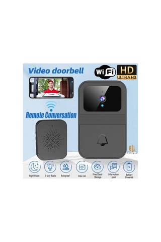 Sightzer D9 Kablosuz Görüntülü Kapı Zili Hd 1080p Akıllı Kapı Zili Kamera Kablosuz Kapı Zili Kamera Tycu09tj1n1