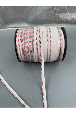 Paşateks 1 Cm Ara Biye Şerit-5 Metre-beyaz