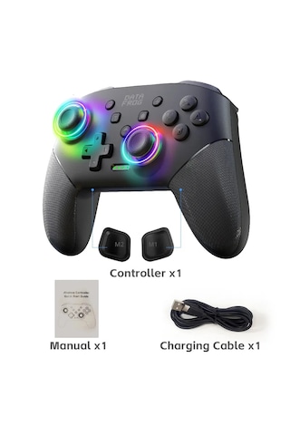 S-80 Rgb Kablosuz Joystick Wireless Oyun Kolu Pc/switch/oled İçin