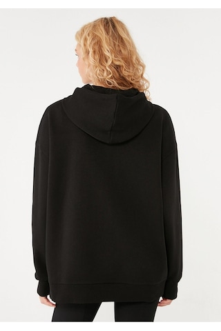 Mavi M1610221-900-22k Fermuarlı Siyah Kadın Sweatshirt M1610221-900-R1534 Siyah
