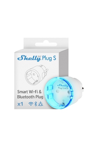 Shelly Plug S Gen3 Matter Destekli Akıllı Priz Beyaz