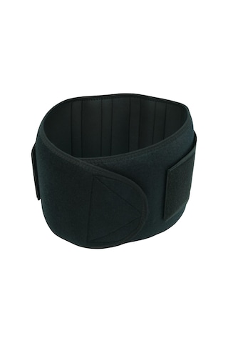 Musclecloth Termal Korseli Ağırlık Kemeri Siyah Siyah