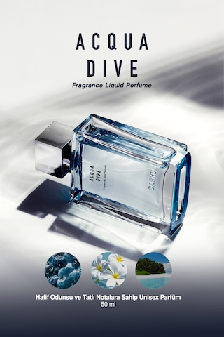 Dashu Acqua Dive Unisex Parfüm 50 ML