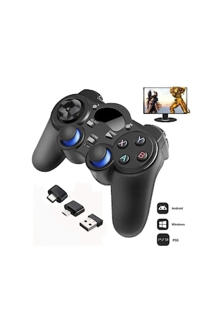 2.4g Wireless Gamepad Kablosuz Oyun Kolu Otg Pc Ps3 Android Tv Tablet Uyumlu Sku: Smgstkaf569ca132