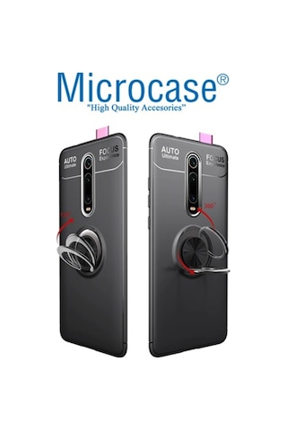 Microcase Redmi K20 - K20 Pro Focus Serisi Yüzük Standli Kilif 408708709
