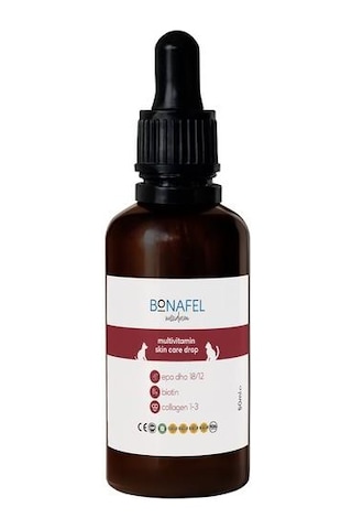 Bonafel Balık Yağı Bazlı Deri ve Tüy Sağlığı Damlası 50 ML
