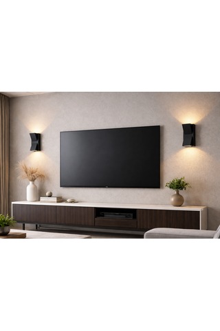 Aplix Bahar Ap-2901 Bahçe Apliği Dış Mekan Duvar Lambası Siyah