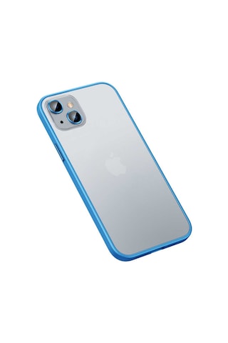 Apple Uyumlu iPhone 13 Uyumlu Zore Retro Kılıf-mavi Mavi -