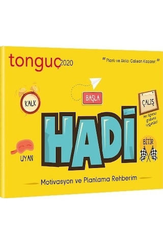 Hadi Motivasyon ve Planlama Rehberim - Tonguç Yayınları