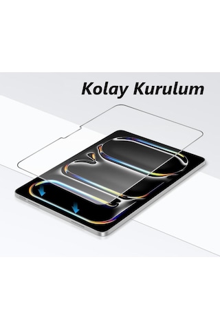 Apple Uyumlu iPad Pro 11 İnç 5.nesil Ekran Koruyucu Nano 2024