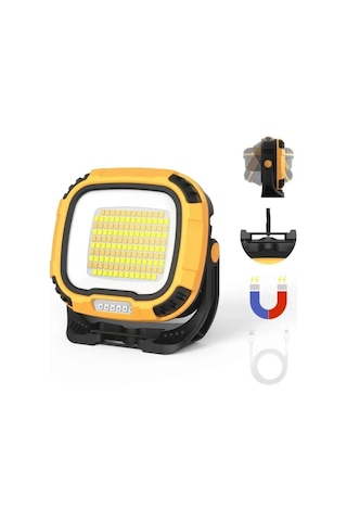 Jenerik Wison Ws-582 Powerbank Özellikli Tripod Bağlantılı Mıknatıslı 3500 Lümen Usb Şarjlı Çalışma
