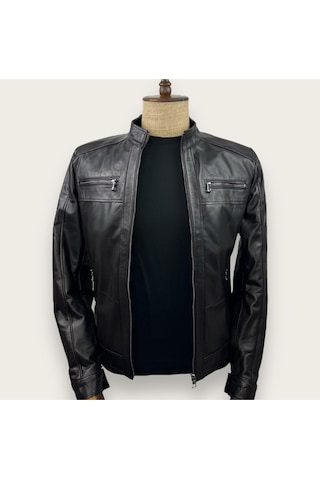 Always Leather Usta İşi Özel Dikim %100 Hakiki Deri 1803340001 Siyah
