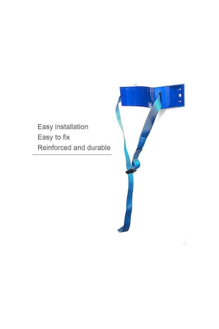 Silindir Monteli Braket Gaz Silindiri Braketi Dayanıklı Abs Gaz Silindiri Tutucu Karavan Karavan İçin, Mavi Yeni