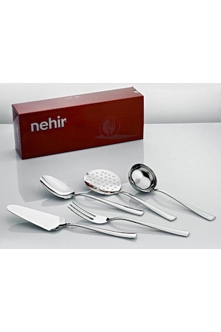 Nehir Dalyan 5 Parça Kepçe Servis Takımı