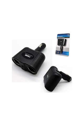 Ayt Olesson 1643 12-24v Çiftli 100w Araç Oto Tır Çakmak Çoklayıcı Çakmaklık Çoğaltıcı