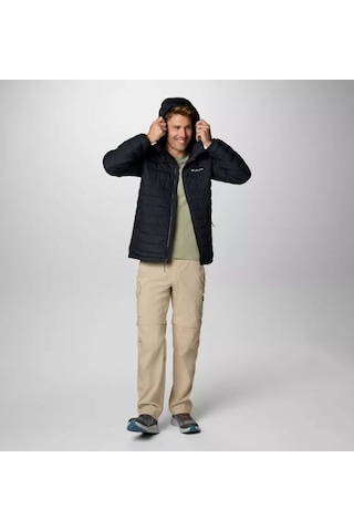 Columbia Men's Powder Lite Iı Hooded Erkek Mont Wo6272 001
