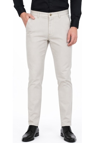 Amaro Erkek Silim Fit Kanvas Pantolon Kalıp Yazlık Bgl-st05394 Taş