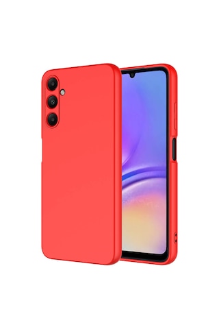 Zore Galaxy Uyumlu A25 Kılıf Mara Lansman Kapak - Kırmızı Kirmizi