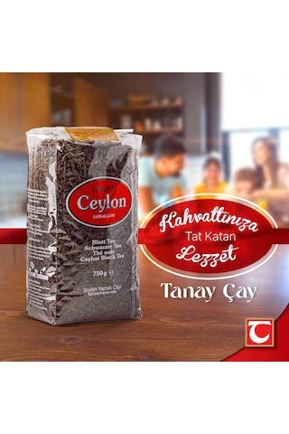 Tanay Ceylon İthal Yaprak Seylan Çayı 2 x 750 G