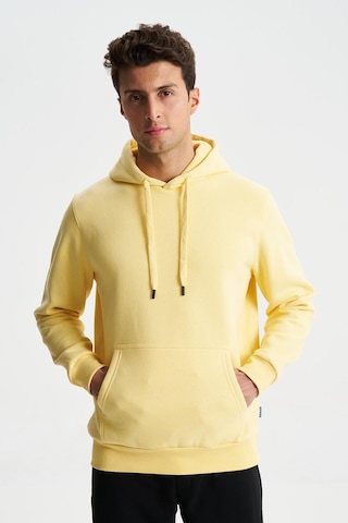 AR-MA Arma Şık Erkek Regular Fit Basic 3 İplik Şardonlu Kanguru Cepli Kapüşonlu Sweatshirt 001