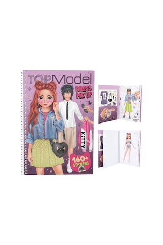 Top Model Dress Me Up Büyük Çıkartma Kitabı - Rebel Kıtty