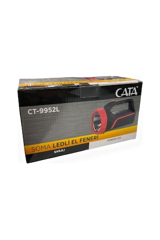 Cata Ct-9952 Soma Ledli Gemici El Feneri Cata N11.4265 Siyah