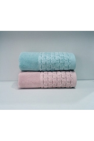 Özdilek ( 2 Adet ) Adria El Yüz Havlusu - Pembe / Mint Özdilek ( 2 Adet ) Adria El Yüz Havlusu - Pembe / Mint