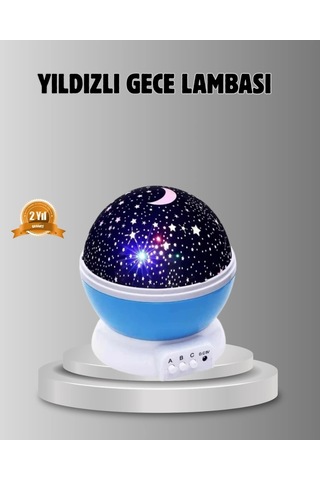 Bfs Çocuk Gece Lambası 6 Modlu Renkli Led Enerji Tasarruflu Masal Işığı Çok Renkli