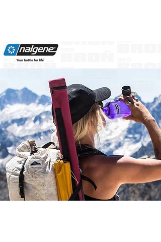 Nalgene 48 Oz WM Sustain Suluk Matara 1,5 Litre Aubergine 20-0448